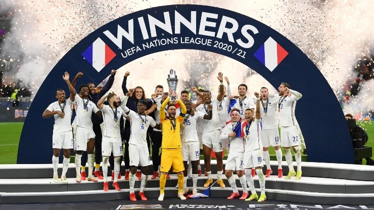 Francia, campeón defensor de la Nations League y el Mundial.