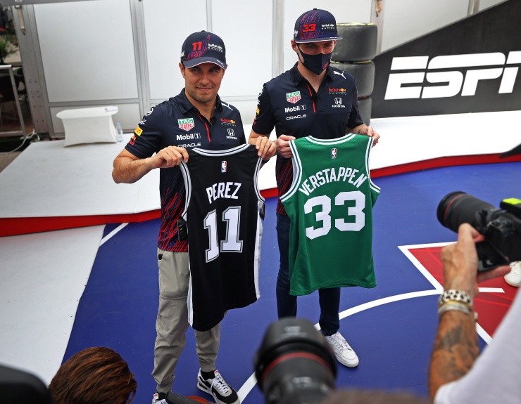 Sergio Pérez Max Verstappen