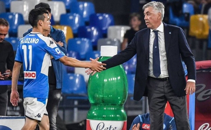 Carlo Ancelotti Hirving Lozano