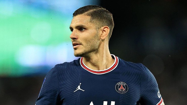 Icardi en acción con PSG.