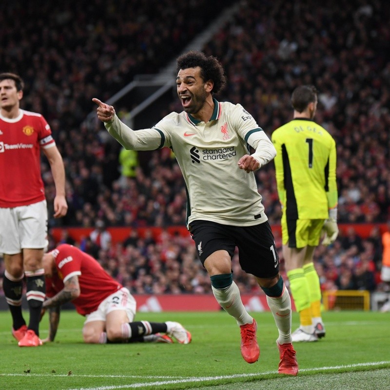 Brutal goleada de Liverpool a Manchester United