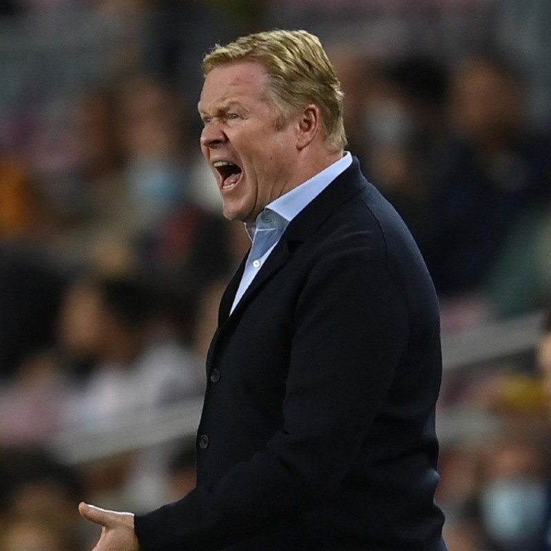 Koeman afectado por las agresiones en su salida del Camp Nou