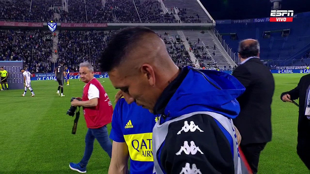 VIDEO | Centurión no festejó el triunfo de Vélez ante Boca: "Con Pellegrino no tenemos mucho diálogo"
