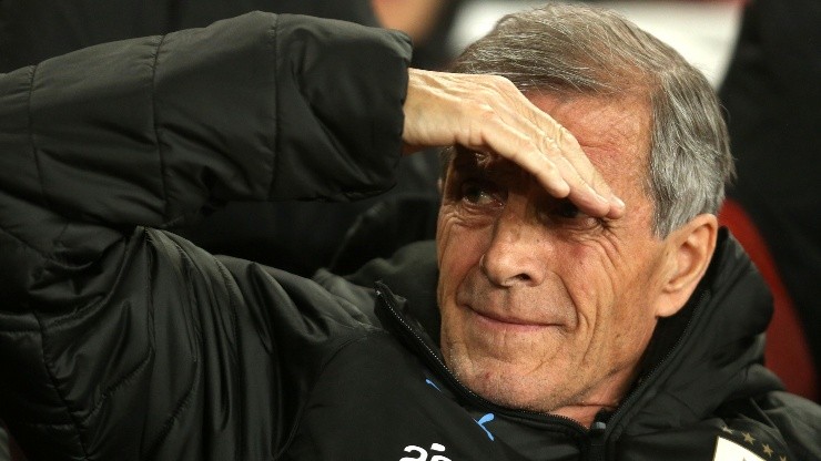 Oscar Tabárez, entrenador de la Selección Uruguaya.