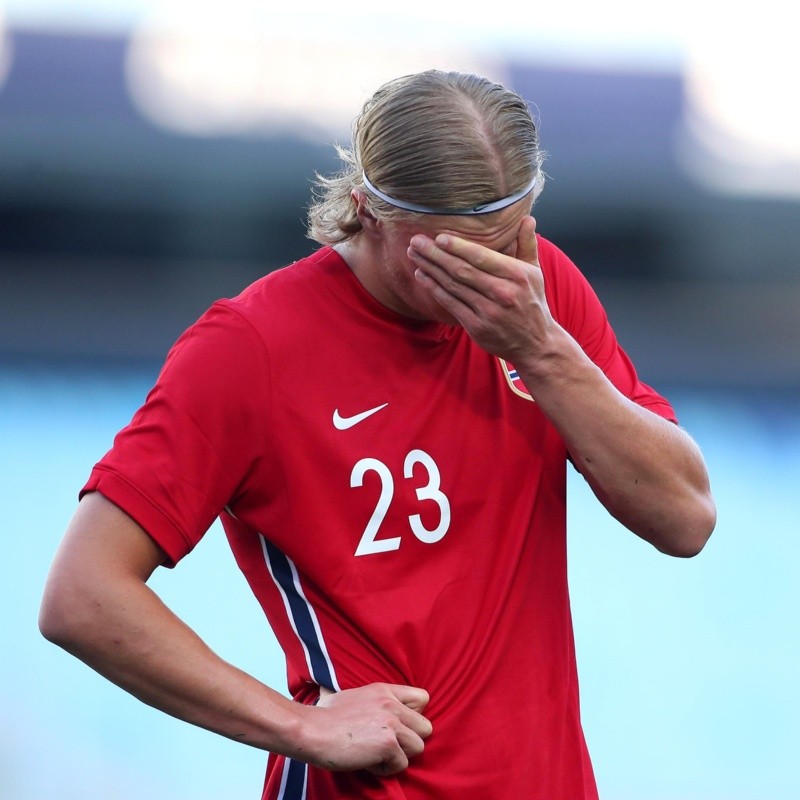 La lesión de Haaland podría dejar a Noruega sin Mundial