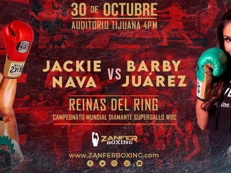 Jackie Nava vs Barby Juárez: Fecha, hora y canal para ver la pelea por el título mundial diamante de peso súper gallo del CMB