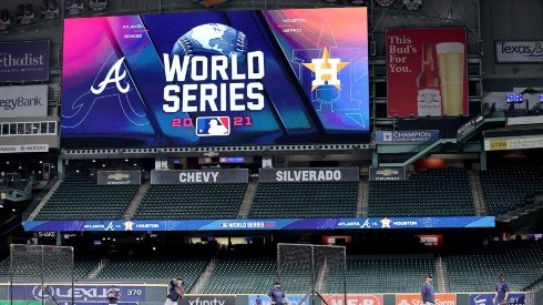 The Houston Astros and the Atlanta Braves face off in the 2021 World Series.