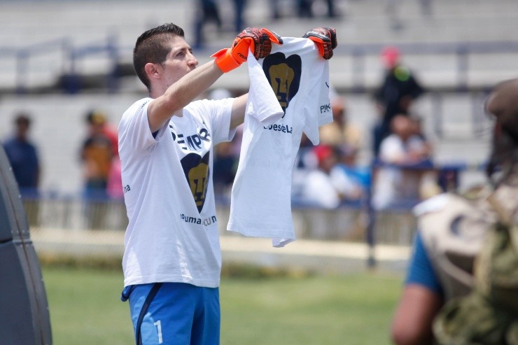 Palacios en su último partido con la camiseta de Pumas (Imago 7)