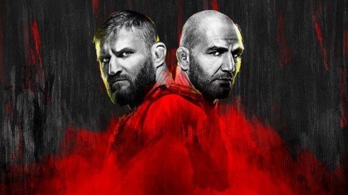 Jan Blachowicz vs. Glover Teixeira por el UFC 267. (Foto: Twitter oficial de la UFC en español @UFCEspanol).
