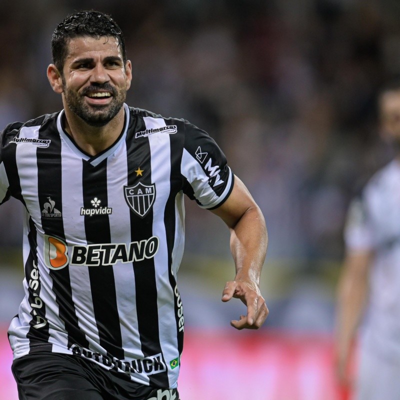 Diego Costa valoriza atuação na vitória do Galo e pondera: “Espero que possa seguir crescendo”