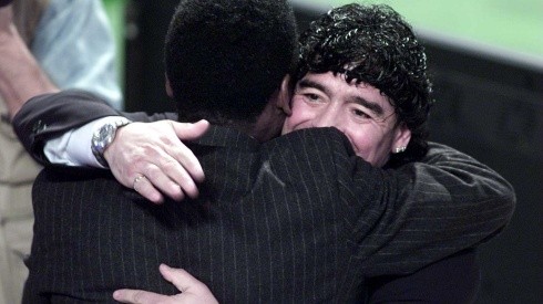 Diego Maradona y su vinculo con Pelé: una rivalidad para la tribuna