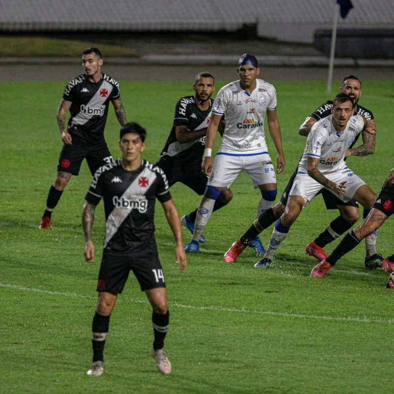 Confira como estava o Vasco na partida do primeiro turno contra o CSA