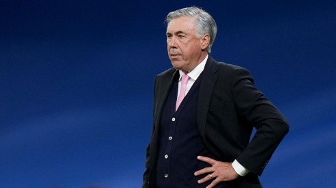 Ancelotti, entrenador de Real Madrid.