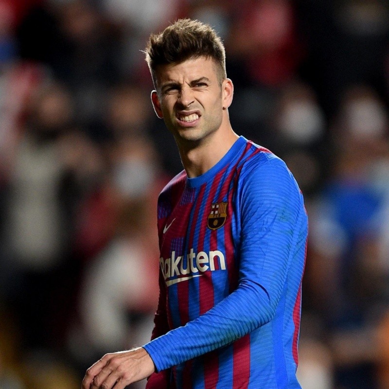 Barcelona confirmó la lesión de Piqué