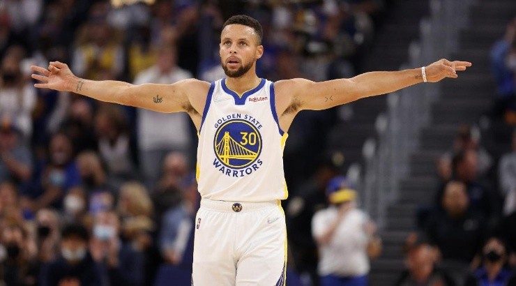 Stephen Curry #30 of the Golden State Warriors (Photo by Ezra Shaw/Getty Images)