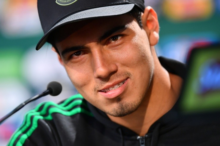 Erick Gutiérrez en la Selección de México