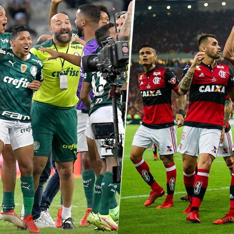 Final Copa Libertadores: ¿Cuántos trofeos Conmebol han ganado Palmeiras y Flamengo?