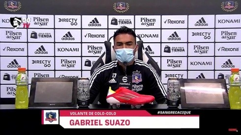 Gabriel Suazo asumió el rol de capitán y felicitó a la cantera de Colo Colo.