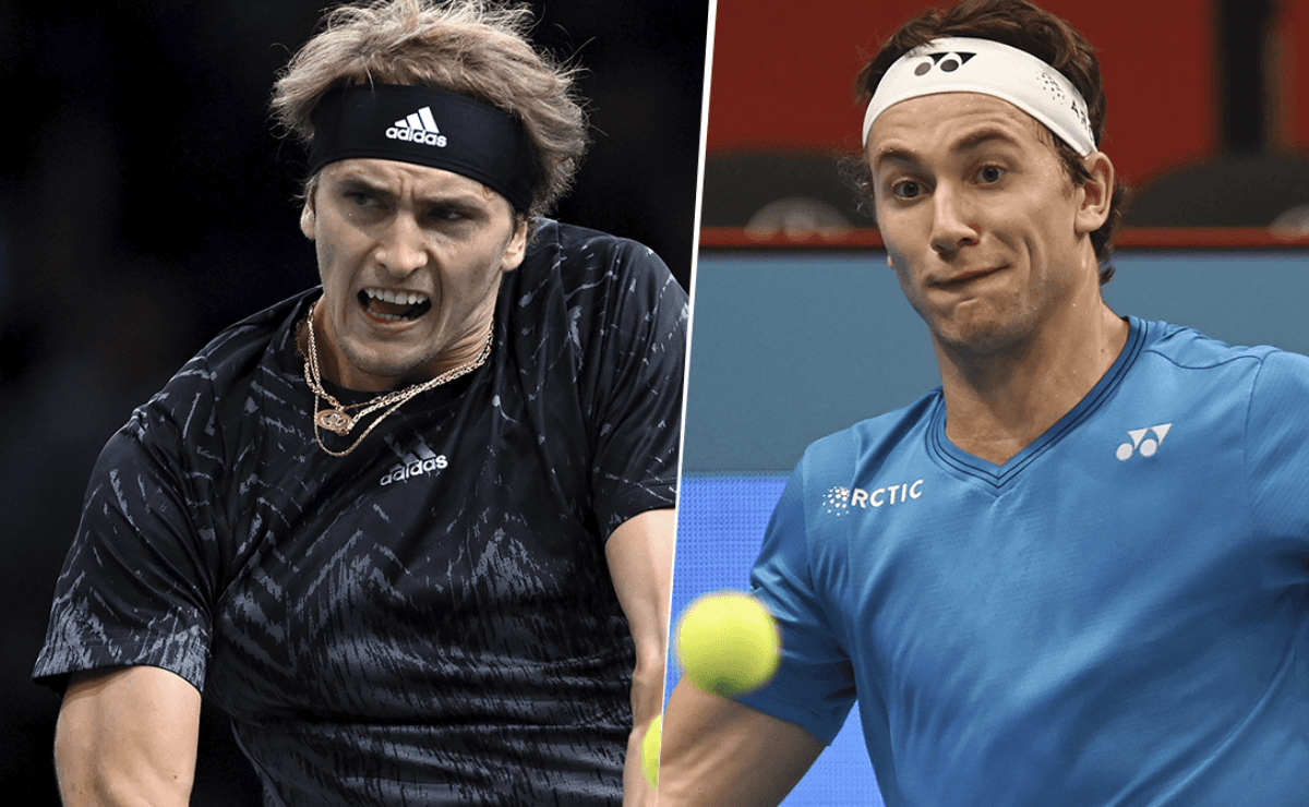 Alexander Zverev Vs. Casper Ruud EN VIVO Por El Masters 1000 De París ...