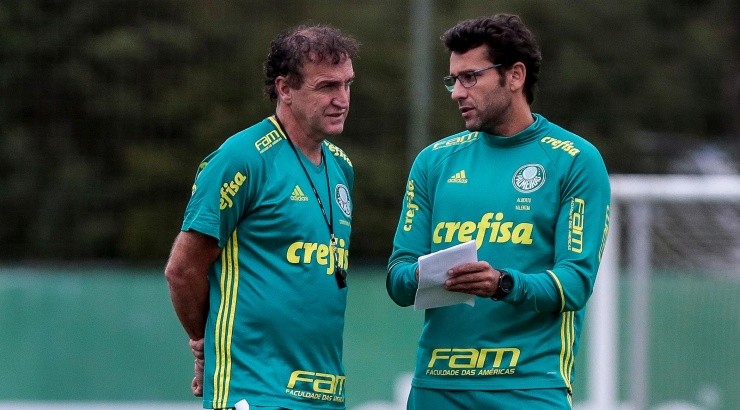 Foto: Ale Cabral/AGIF - Valentim trabalhou com Cuca no Palmeiras.