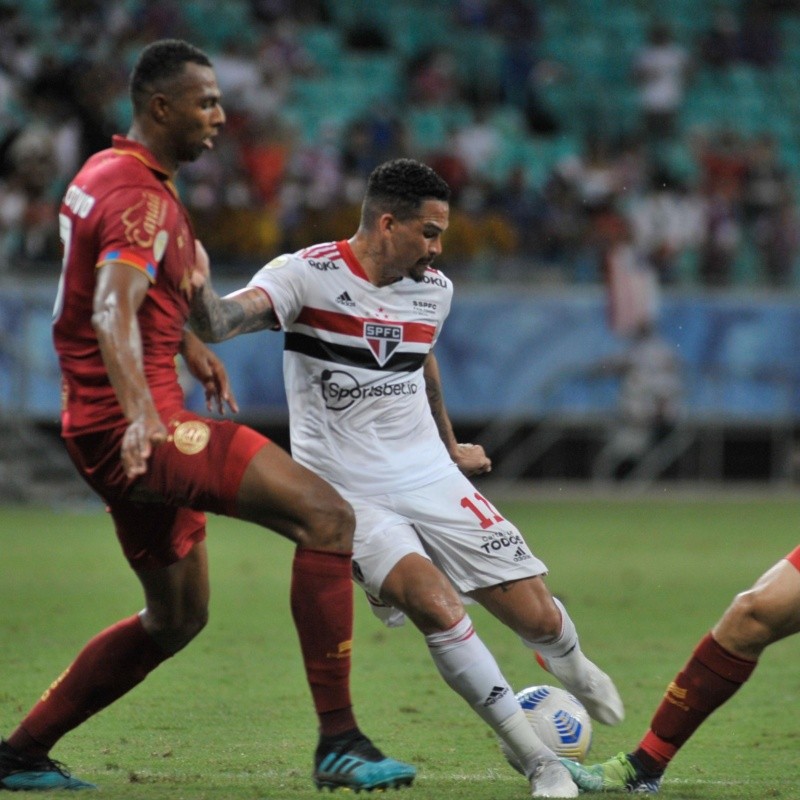 São Paulo não embala e perde para o Bahia por 1 x 0 para o Campeonato Brasileiro