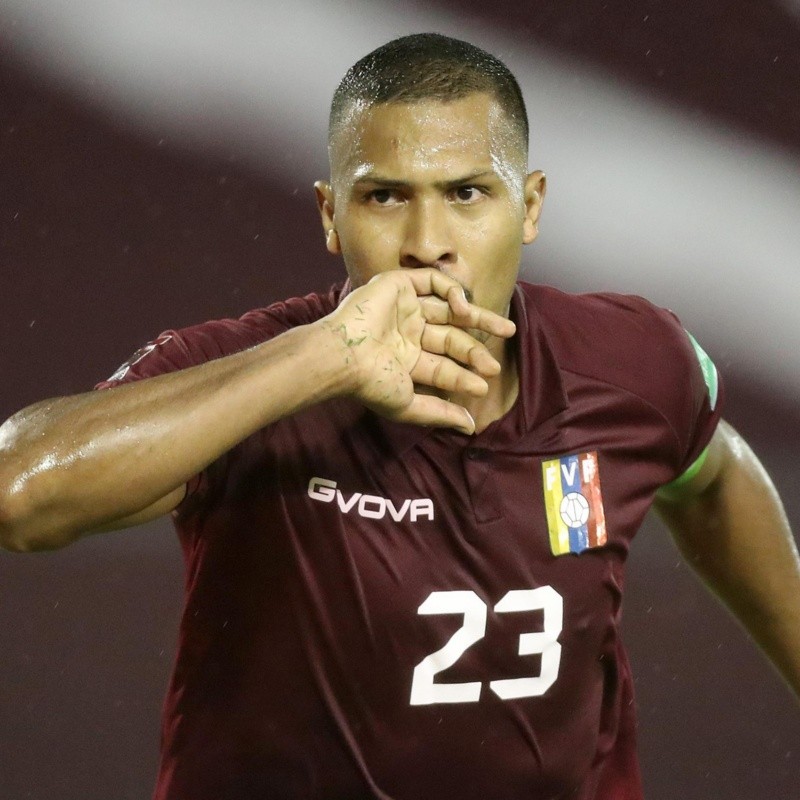 Rondón se baja de la convocatoria de Venezuela