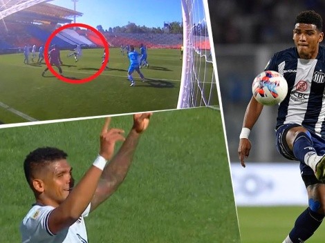 Video: Rafael Pérez anotó tremendo golazo de taco con Talleres