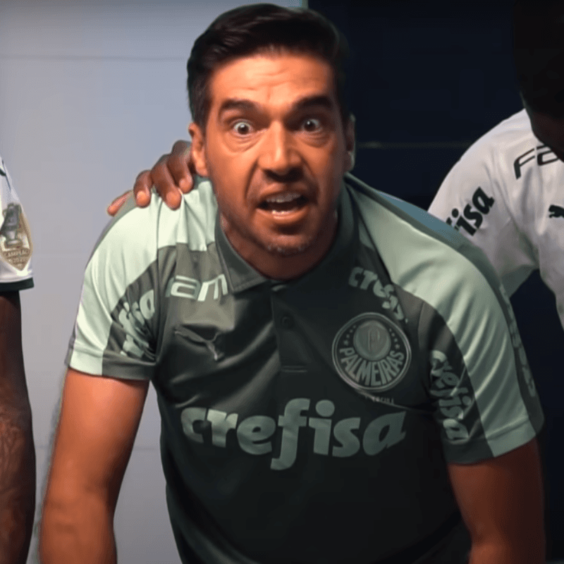 Abel minimiza pressão na Vila cheia e grita em vestiário do Palmeiras; assista