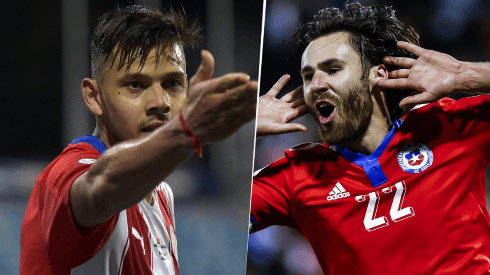 Paraguay y Chile se enfrentan por las Eliminatorias Sudamericanas (Fotos: Getty).