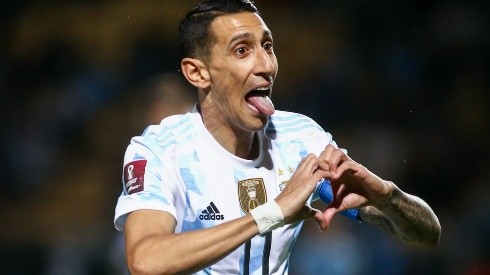 Golazo de Di María para que Argentina le gane a Uruguay.