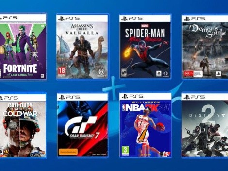 Top Ten: los 10 juegos más jugados en PS5 durante su primer año