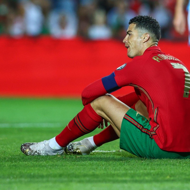 Video | Derrumbado: la tristeza de Cristiano Ronaldo tras la derrota ante Serbia