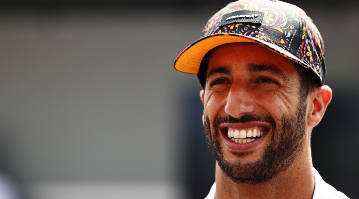Ricciardo durante el GP de México. (Getty)