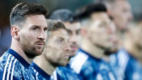 Matilde Campodonico-Pool/Getty Images/ Messi na Seleção da Argentina.
