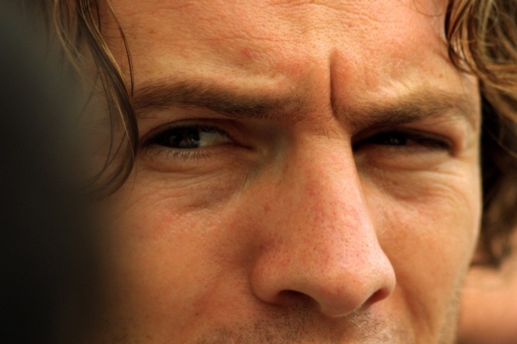 Monterrey, Nuevo Leon, a 18 de Junio del 2009.Instalaciones de el BarrialEntrenamiento de Monterrey, previo al inicio del torneo Apertura 2009 del futbol mexicano.Antonio De Nigris (Foto: Alfredo Lopez/JAM MEDIA)