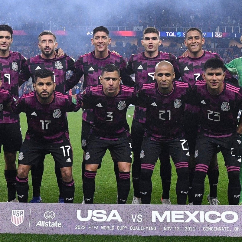 Con cinco defensas: Alineación de México ante Canadá