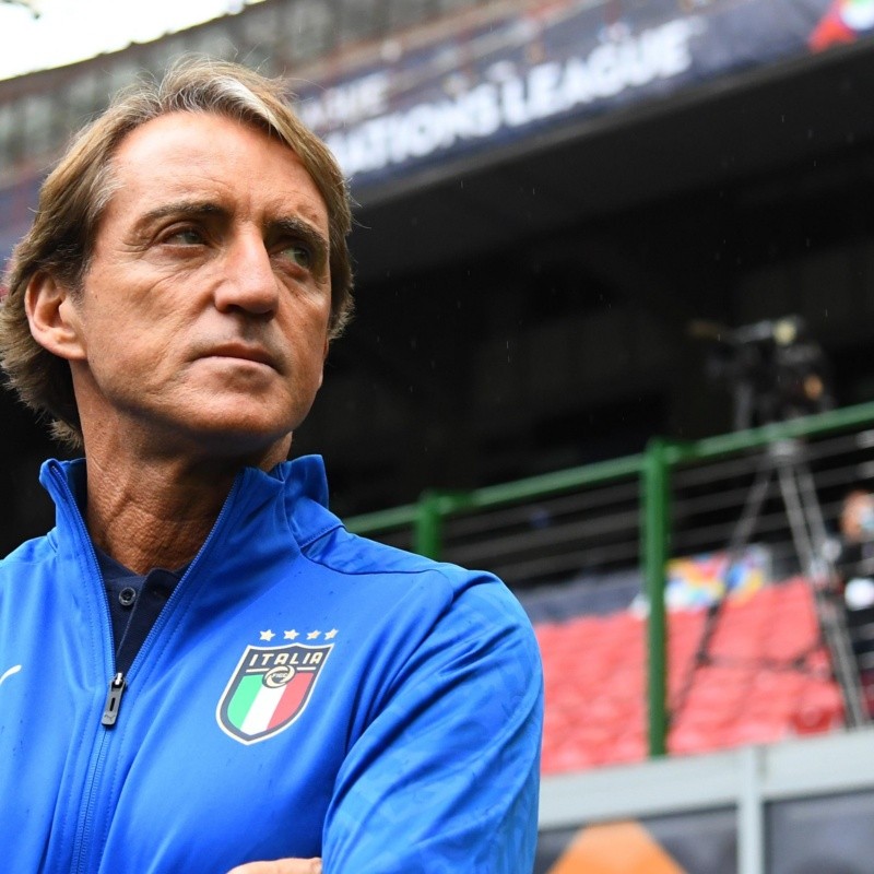 Roberto Mancini arrojó una contundente predicción sobre Italia en el 2022