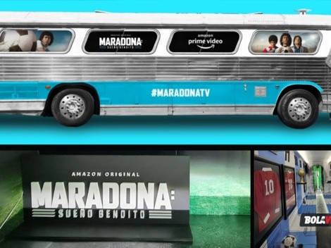 Maradona: Sueño Bendito, conoce el museo rodante del Diego