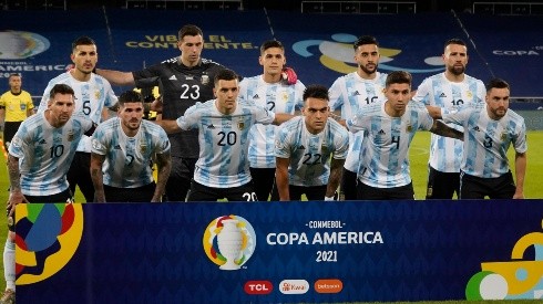 Selección Argentina en la Copa América Brasil 2021 (Foto: Getty Images)