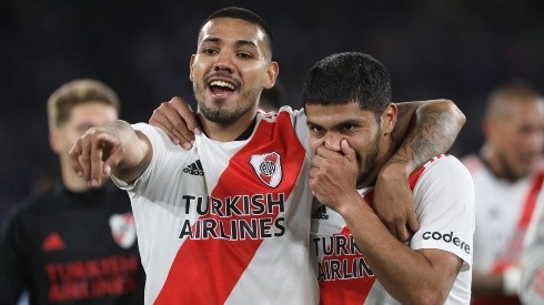 David Martínez y Robert Rojas, River Plate (Foto: Getty Images)