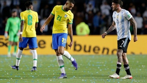 Rodrigo De Paul analizó el empate ante Brasil.