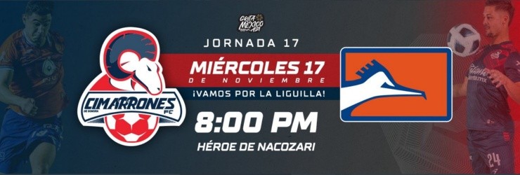 Foto: Twitter oficial de Cimarrones de Sonora.