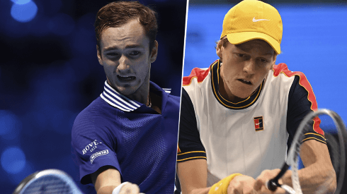 Daniil Medvedev vs. Jannik Sinner por el ATP Finals.