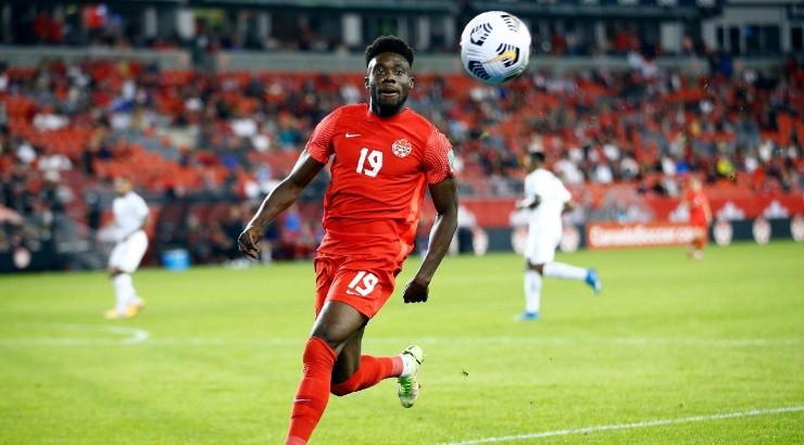 Alphonso Davies #19 of Canada (Photo by Vaughn Ridley/Getty Images)