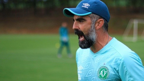 Foto: Marcio Cunha/Chapecoense/Divulgação - Felipe Endres: técnico da Chapecoense expôs objetivo do clube