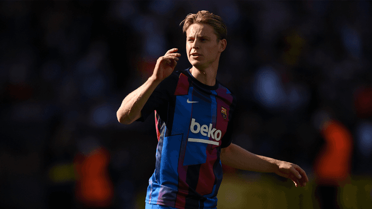 Frenkie de Jong en Barcelona.