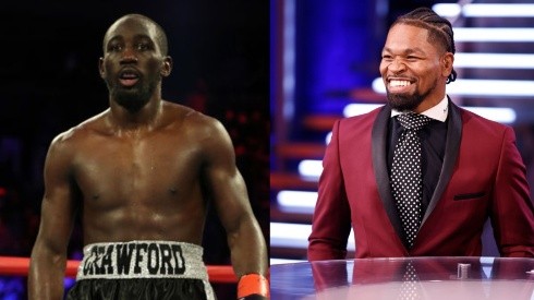 Terence Crawford (left) and Shawn Porter
