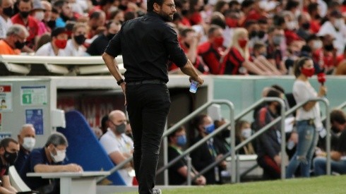 Joao Vitor Rezende Borba/AGIF - Alberto Valentim, técnico do Athletico-PR