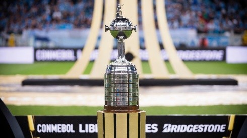 Jeferson Guareze/AGIF - Troféu da Copa Libertadores da América.