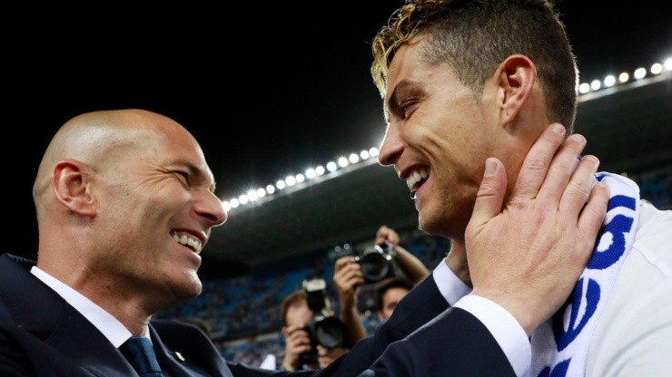 Cristiano Ronaldo, Zinedine Zidane